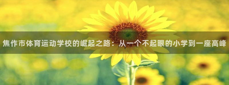 JJB竞技宝官网下载招商电话号码是多少：焦作市体育运动学校的
